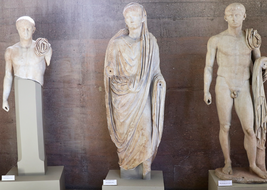 27 B.C.: First recorded same-sex marriage under Roman Empire